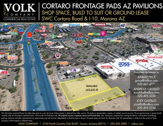 Tucson, AZ Retail - SWC N Cortaro & I-10 Rd Tucson, AZ Retail - SWC N Cortaro & I-10 Rd