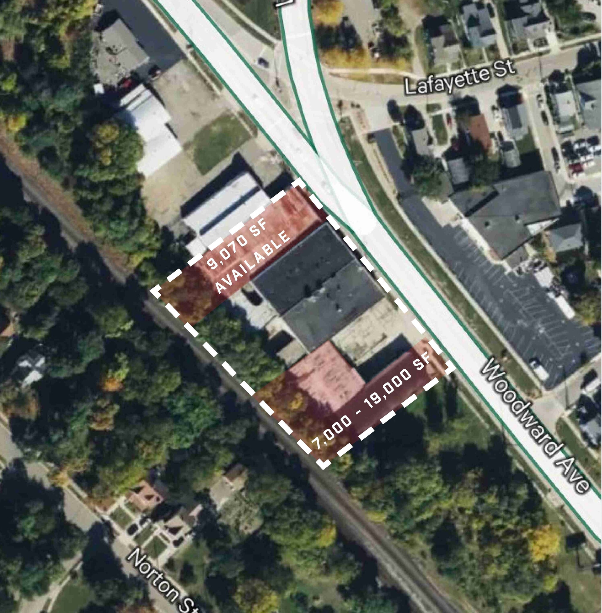 49700-49730 Woodward ave, Pontiac, MI for Rent