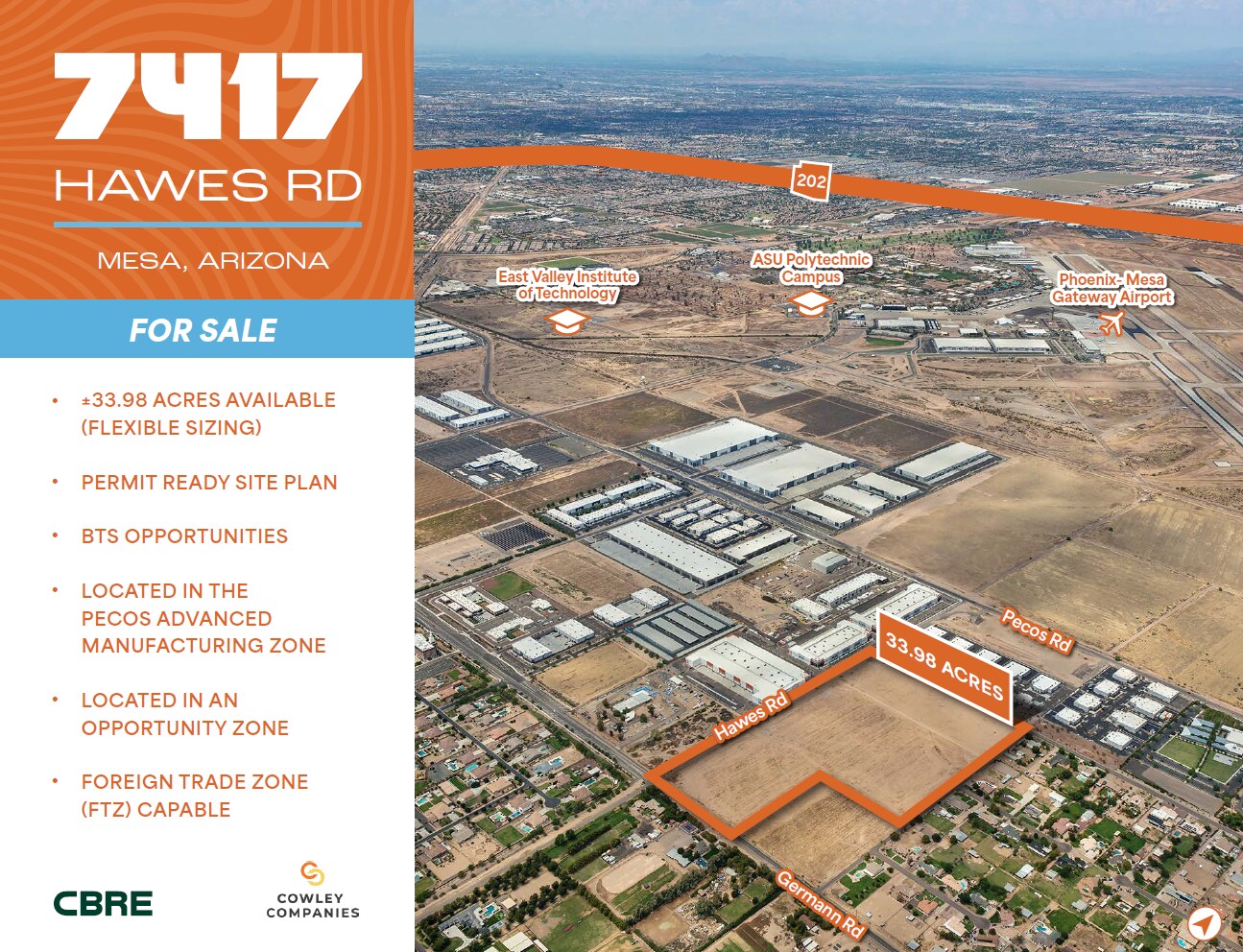 7417 Hawes Rd, Mesa, AZ for Sale