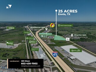Ennis, TX Commercial Land - IH 45 & FM 85
