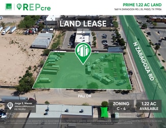 El Paso, TX Commercial Land - 1661 N Zaragoza Rd