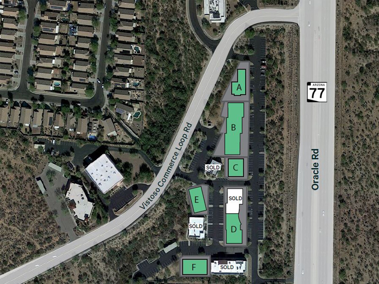Vistoso Commerce Loop Rd & Oracle Rd - Lot B, Oro Valley, AZ for Sale