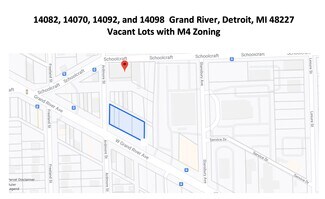 Detroit, MI Commercial Land - 14098 Grand River