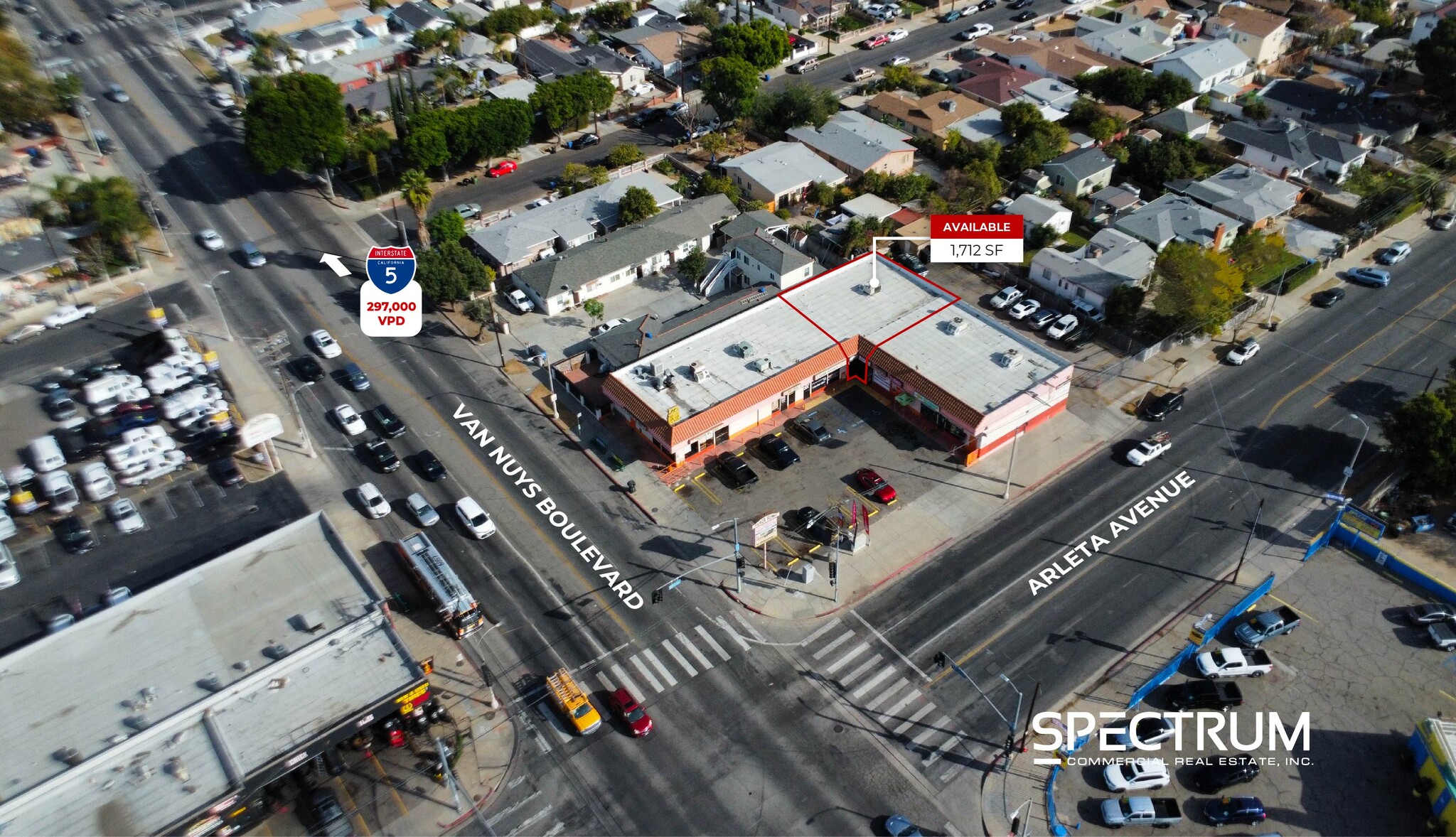 14018-14028 Van Nuys Blvd, Pacoima, CA for Rent