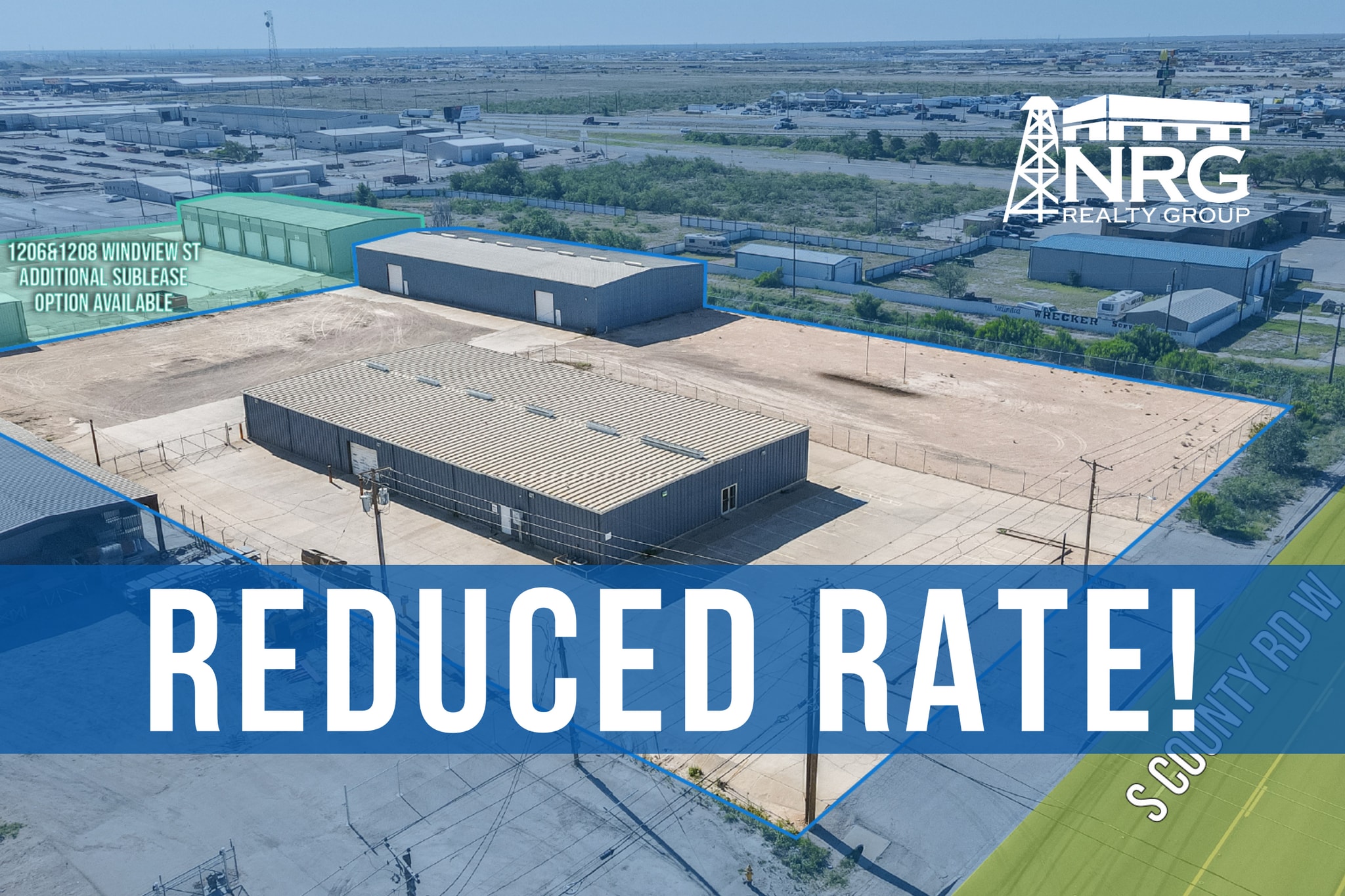 1207 S County Road West, Odessa, TX for Rent