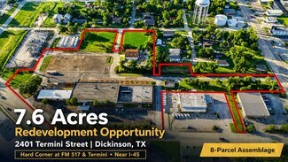 Dickinson, TX Commercial Land - 2401 Termini St