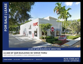 Sunrise, FL Retail - 3300 N Nob Hill Rd