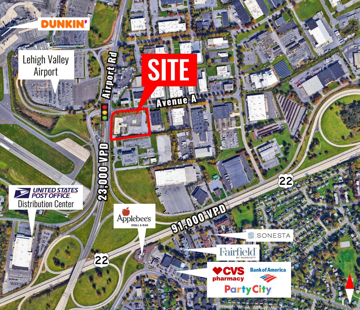 2940 Airport Rd A/K/A 2355 Ave, Bethlehem, PA for Sale