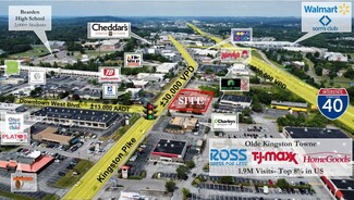 Knoxville, TN Commercial Land - 8085-8161 Kingston Pike