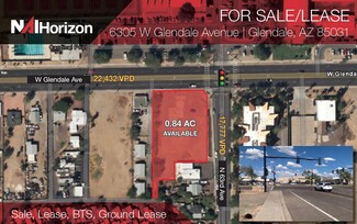 Glendale, AZ Commercial Land - 6305 W Glendale Ave