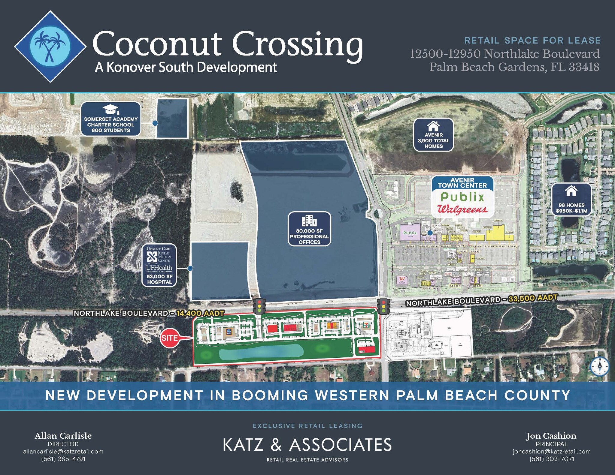 Northlake Blvd @ Coconut Blvd, Palm Beach, FL for Rent