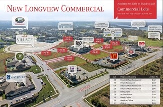 Lees Summit, MO Commercial Land - New Longview Commercial Development