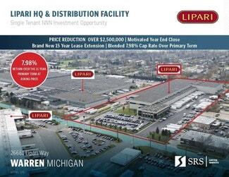 Warren, MI Refrigeration Cold Storage - 26661 Lipari Way Warren, MI Refrigeration Cold Storage - 26661 Lipari Way