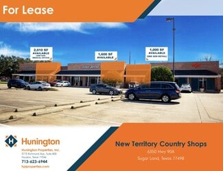 Sugar Land, TX Retail - 6350 E Hwy 90A