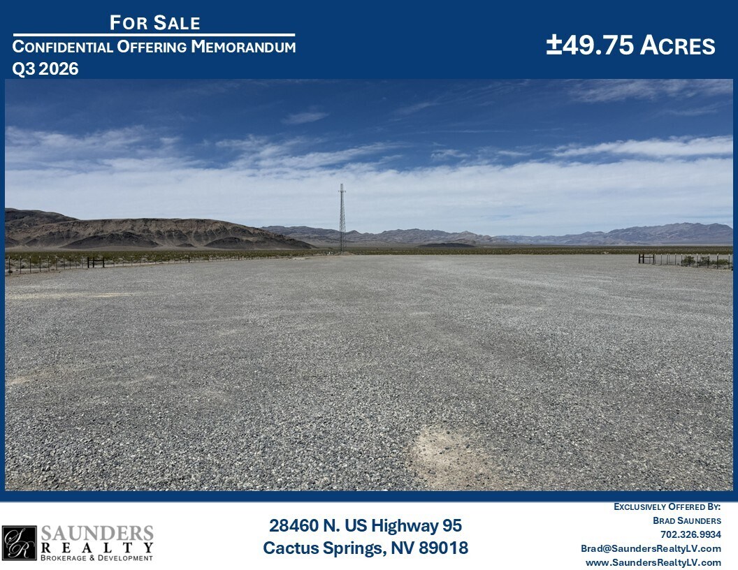 28460 N US Highway 95, Indian Springs, NV for Sale