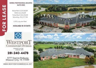 Missouri City, TX Office - 5777 Sienna Pky Missouri City, TX Office - 5777 Sienna Pky