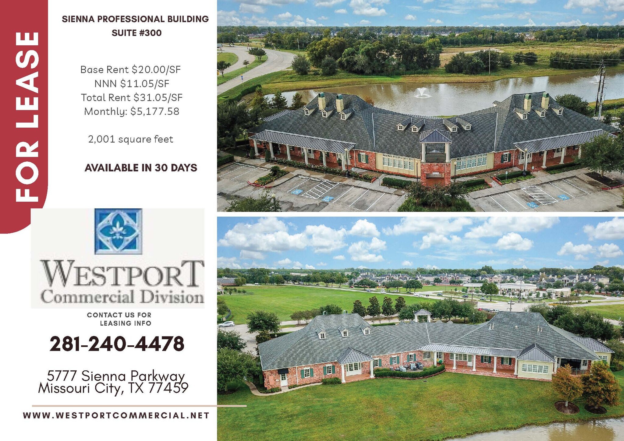 5777 Sienna Pky, Missouri City, TX for Rent