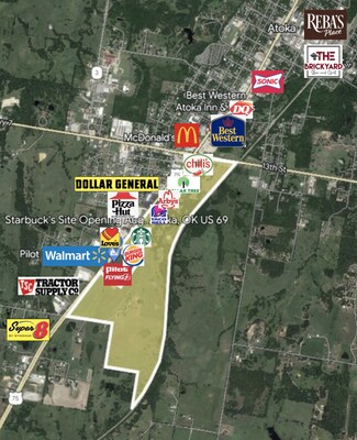 Atoka, OK Commercial - S Mississippi Ave & Wallace Ln