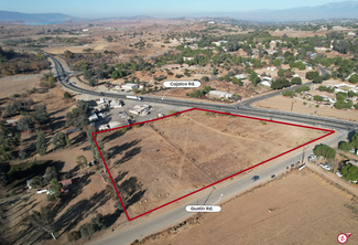 Perris, CA Commercial Land - Cajalco Rd @ Gustin Rd