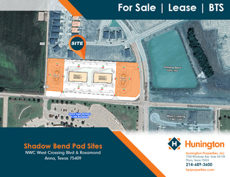 Anna, TX Commercial Land - NWC West Crossing Blvd