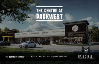 Katy, TX Retail - NEQ I-10 & KATY FORT BEND RD