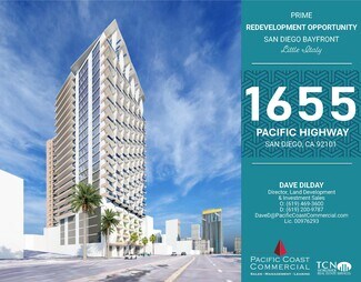 San Diego, CA Commercial Land - 1655 Pacific Hwy
