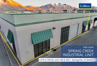 Springville, UT Industrial - 1278 N 750 W