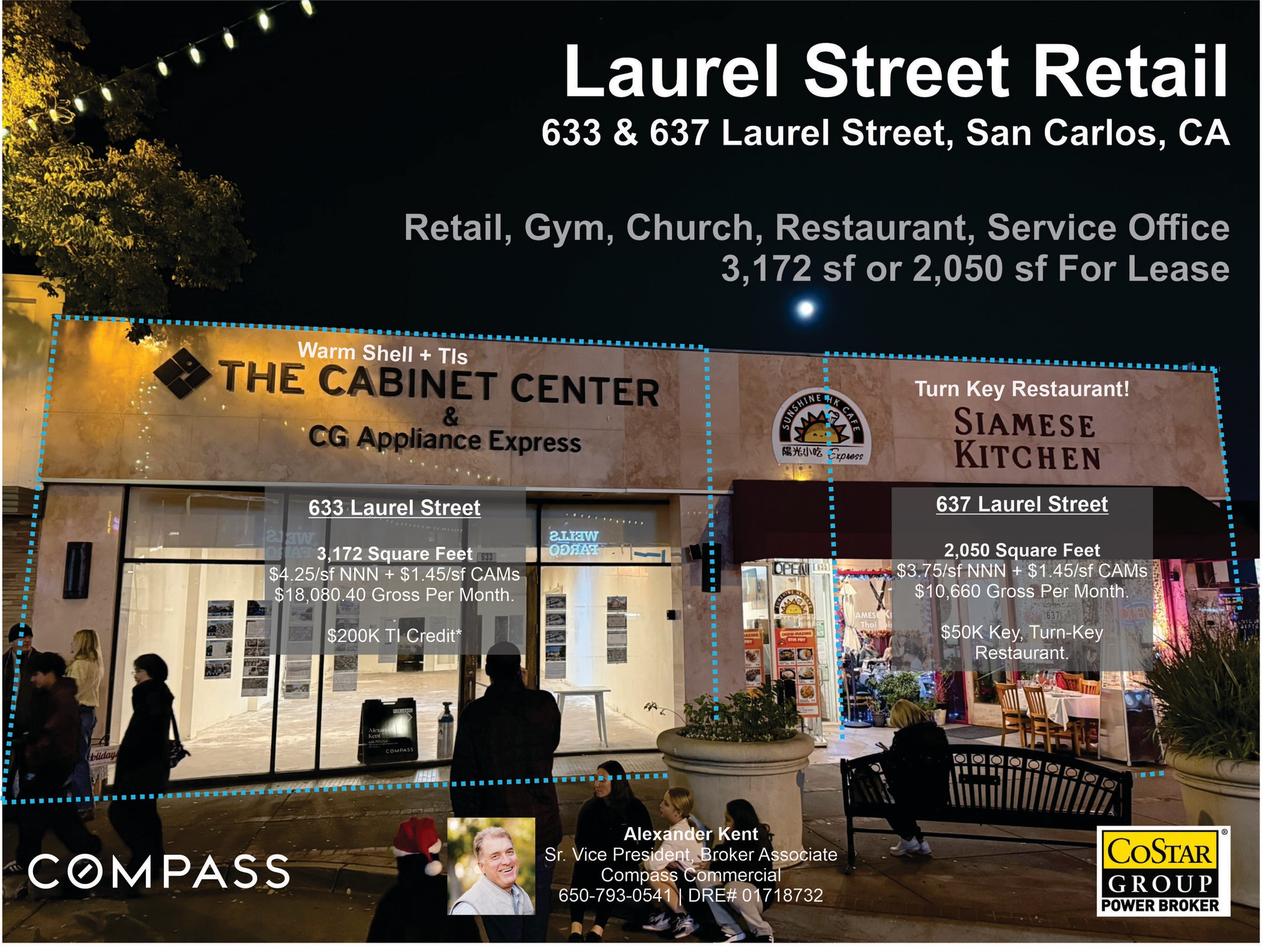 633-637 Laurel St, San Carlos, CA for Rent