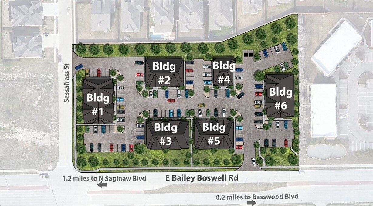 East Bailey Boswell Rd, Saginaw, TX for Rent