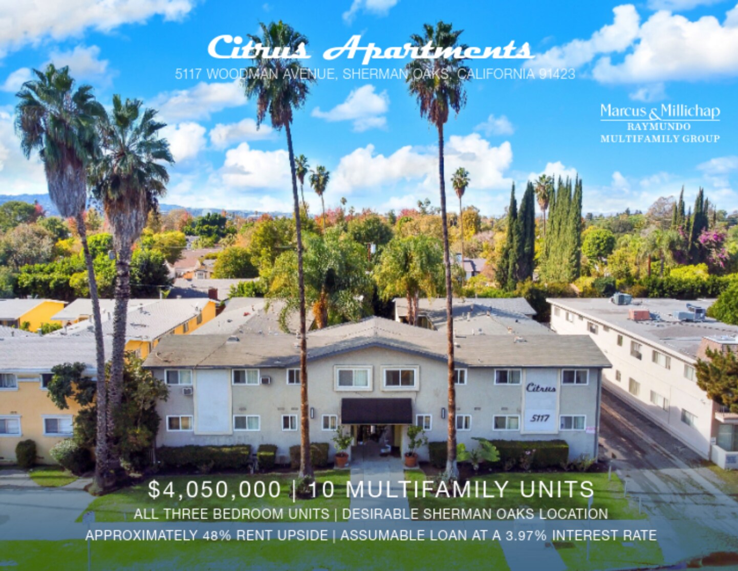 5117 Woodman Ave Sherman Oaks, CA 91423 MultiFamily Property for