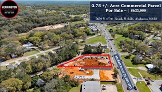 Mobile, AL Commercial Land - 7650 Moffett Road