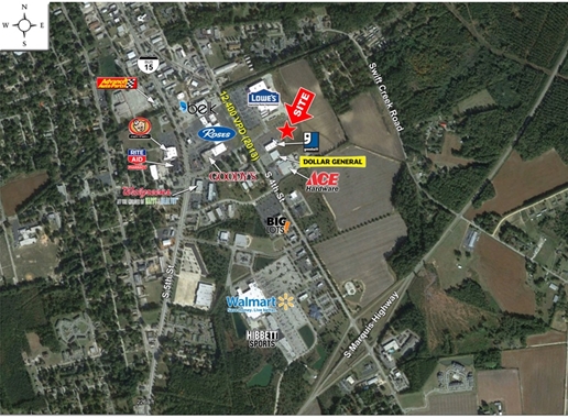 S 4th St @ Washington Street Ext, Hartsville, SC for Sale