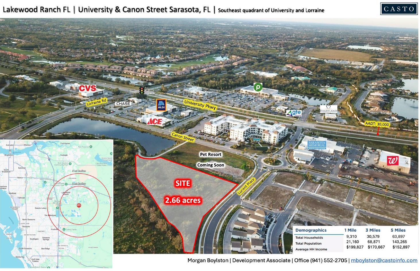 University and Lorraine/Canon Street Pl @ Canon, Lakewood Ranch, FL for Sale