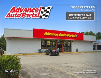 Petersburg, VA Freestanding - 3130 S Crater Rd
