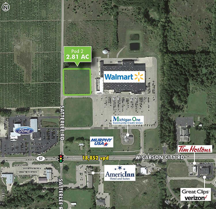 10771 W Carson City Rd, Greenville, MI for Sale