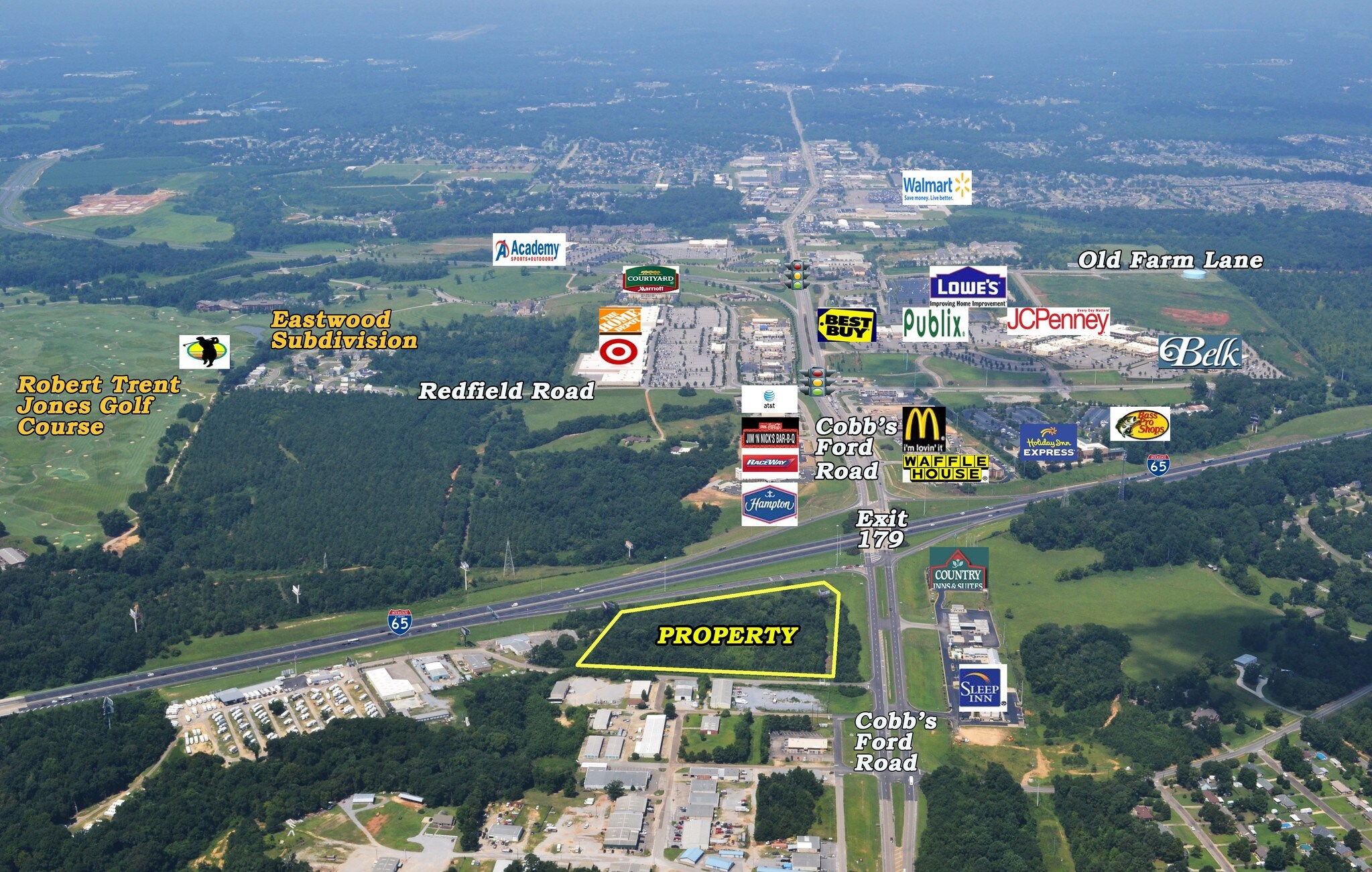 1900 Cobb's Ford Rd Prattville, AL 36066 Land Property for Sale on