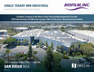 Vista, CA Manufacturing - 3225 Executive Ridge