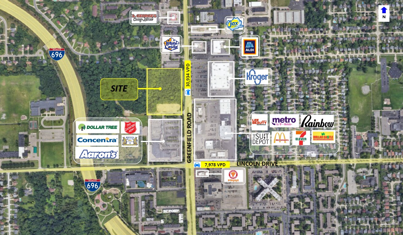 26101 Greenfield Rd, Southfield, MI for Rent