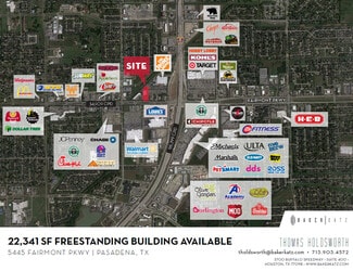 Pasadena, TX Retail - 5445 Fairmont Pky