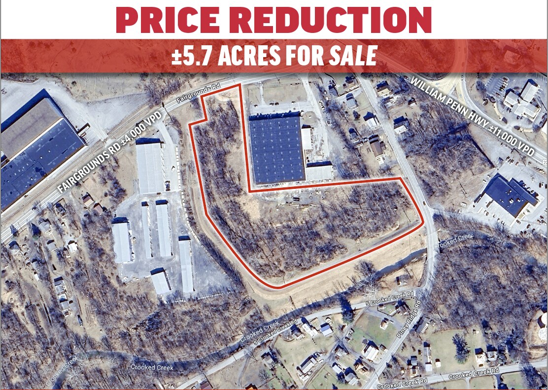 Fairgrounds Rd, Huntingdon, PA for Sale