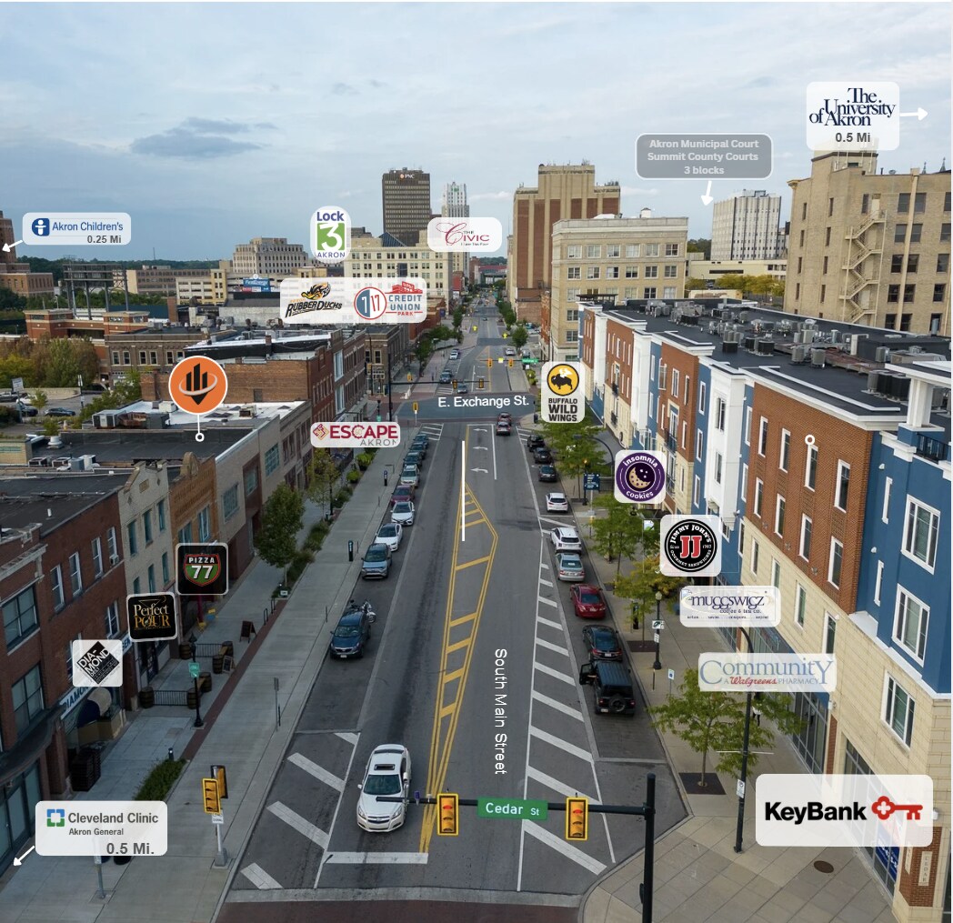 366-368 S Main St, Akron, OH for Sale