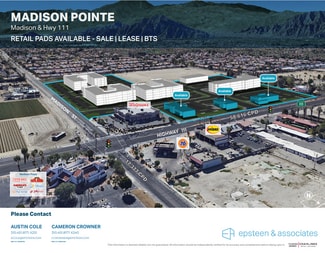 Indio, CA Commercial Land - 80925 California 111