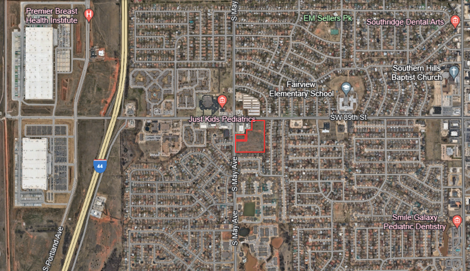 89th St and S May ave, Oklahoma City, OK for Sale