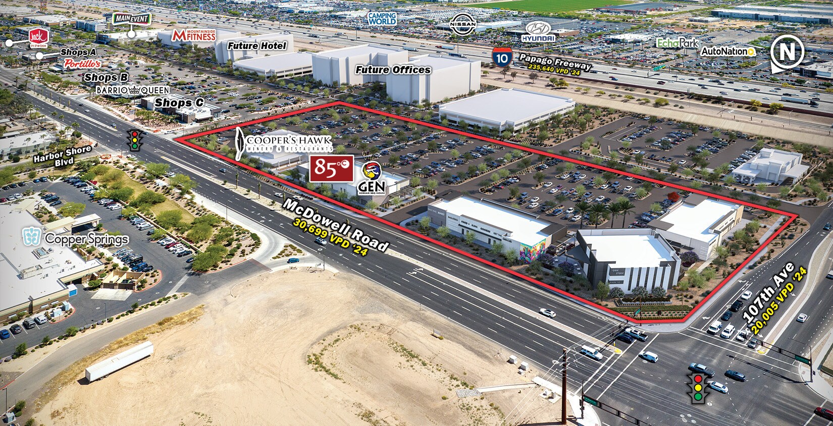 W McDowell Rd @ I-10, Avondale, AZ for Rent