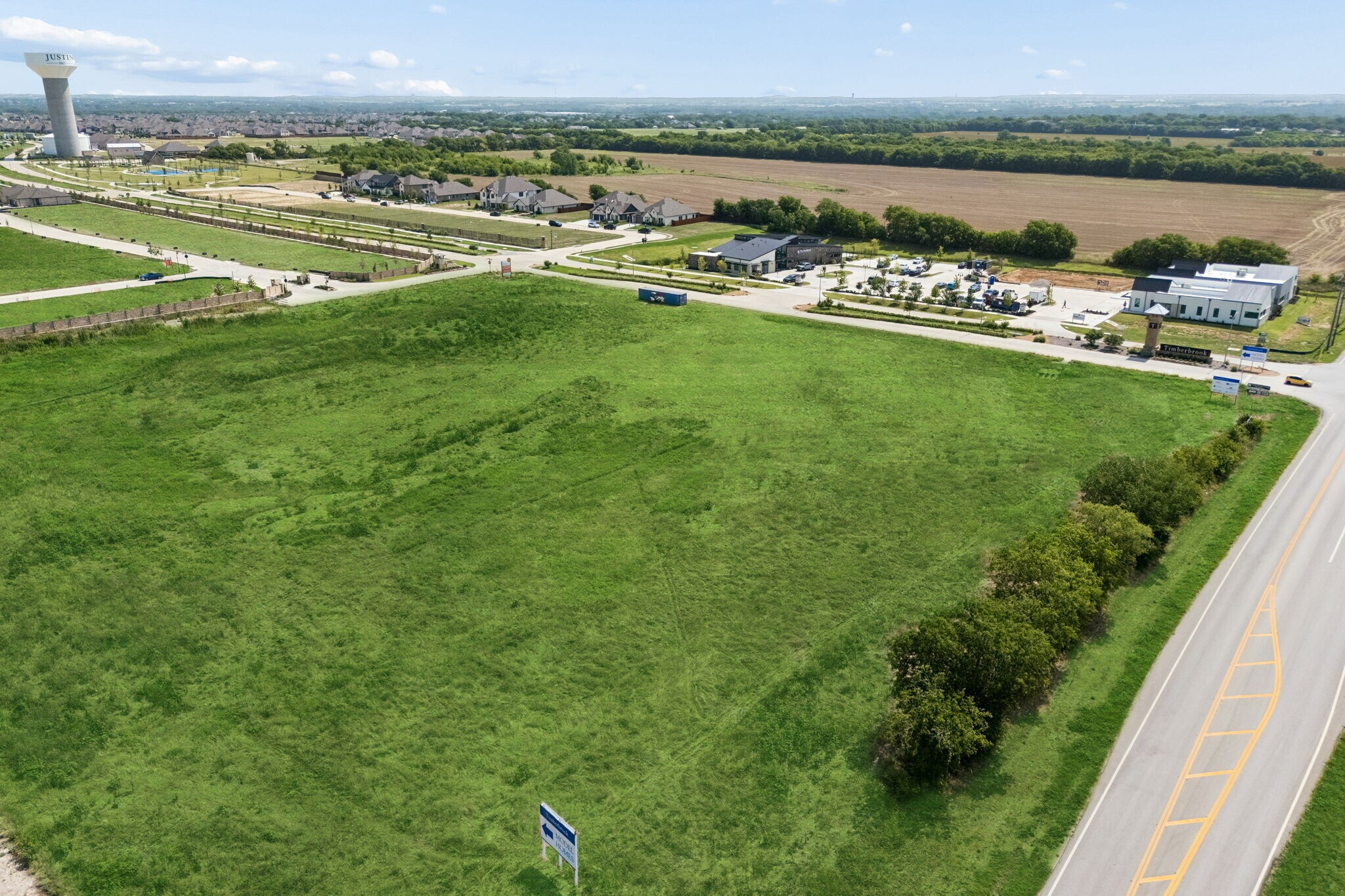 NWC FM 407 & Timberbrook Pky, Justin, TX for Rent