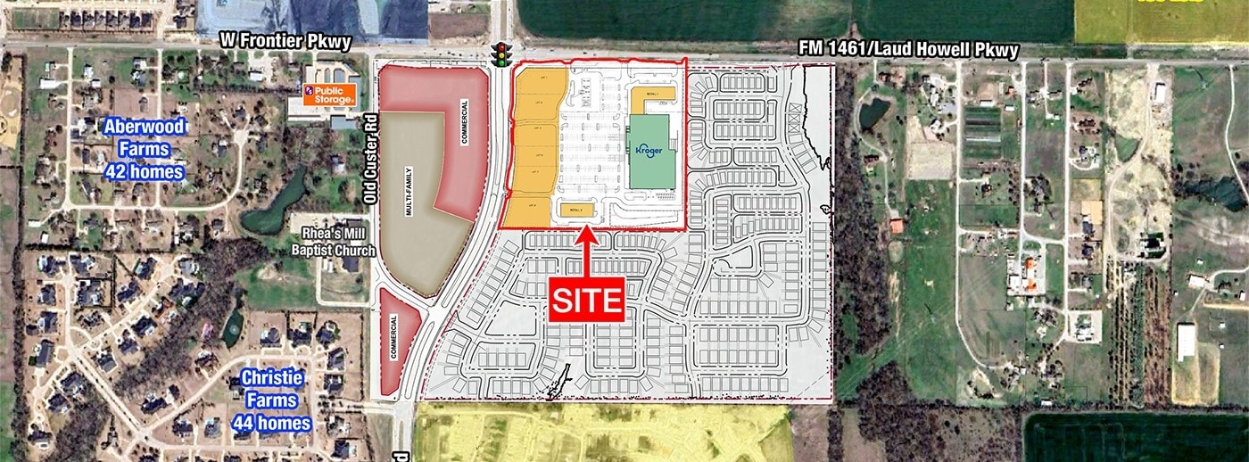 SEC Custer Rd & Frontier Pky, McKinney, TX for Rent