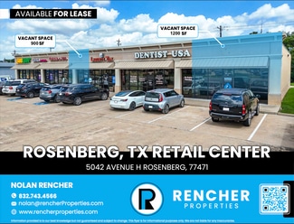 Rosenberg, TX Retail - 5042 Avenue H Rosenberg, TX Retail - 5042 Avenue H