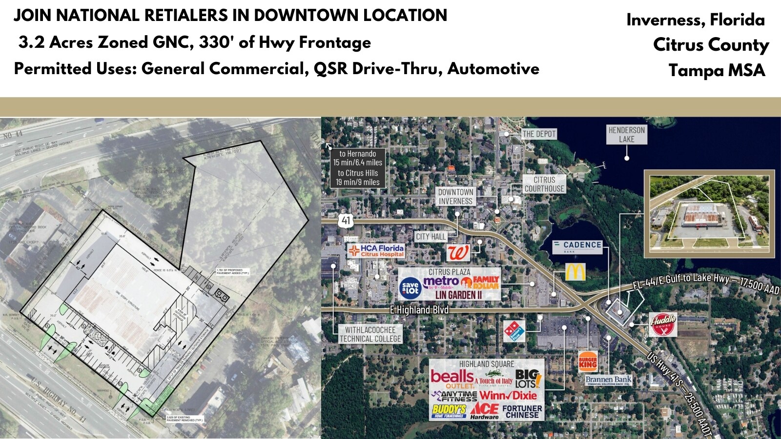 315 S Us-41, Inverness, FL for Sale