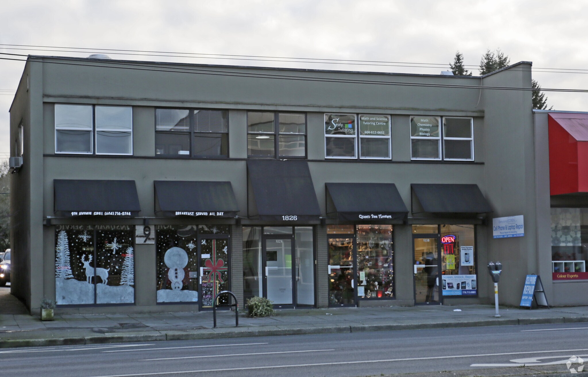 1826-1830 W Broadway, Vancouver, BC for Rent