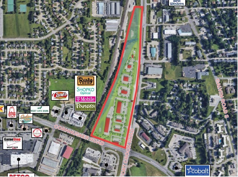 Cornhusker and Fort Crook, Bellevue, NE for Sale